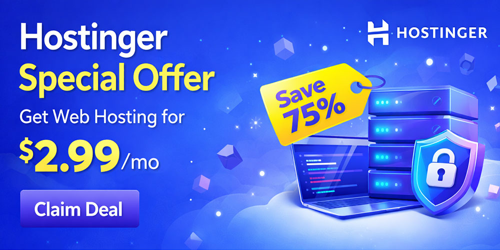 Hostinger Special Offer